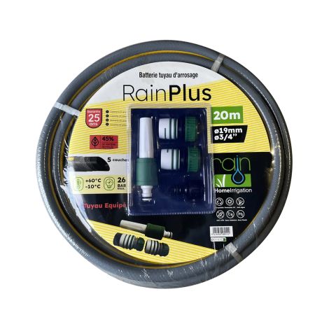 Manguera de riego rain rainplus 19 mm 20 m