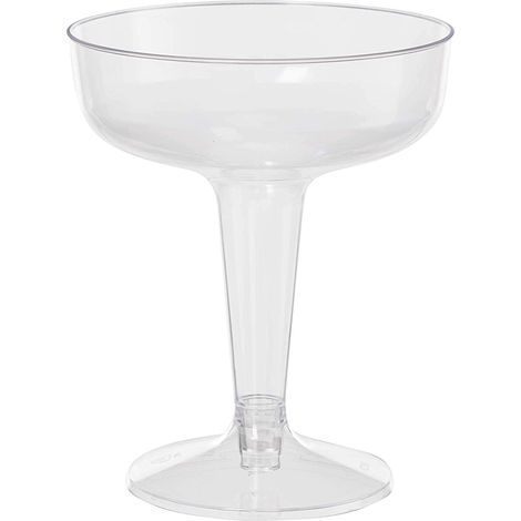 Flûtes à champagne en plastique réutilisables sans BPA (1/4)