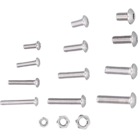 Vis Et Écrous Hexagonaux - Acier Inoxydable 304 M3 M4 M5 - Pour Mécanique Précise Électronique Et Appareils Ménagers - Kit De 500 Pièces (1/5)