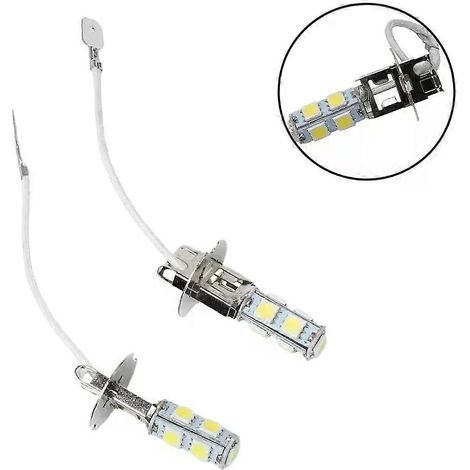 Ampoule LED 360° neuve à 9 LED pour lampe torche LED H3 6V, ampoules de remplacement LED H3, feux de brouillard/jour/phares de route (1/5)