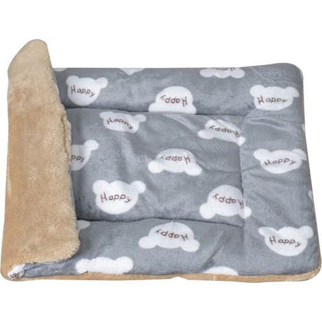 Tapis Pour Chien - Velours Corail Doux Et Épais - Pour Cage Intérieure Ou Extérieure - Lavable En Machine - 1 Pièce (1/5)