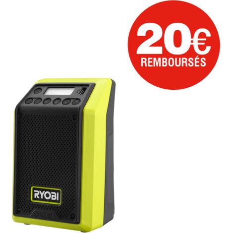 Radio bluetooth RYOBI - RR18-0 - 18V One+ - Sans batterie ni chargeur (1/5)