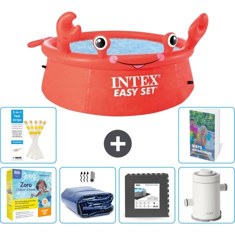 Intex Piscina Easy Set Rotonda - Granchio - 183x51 cm - 7-pezzi  S111