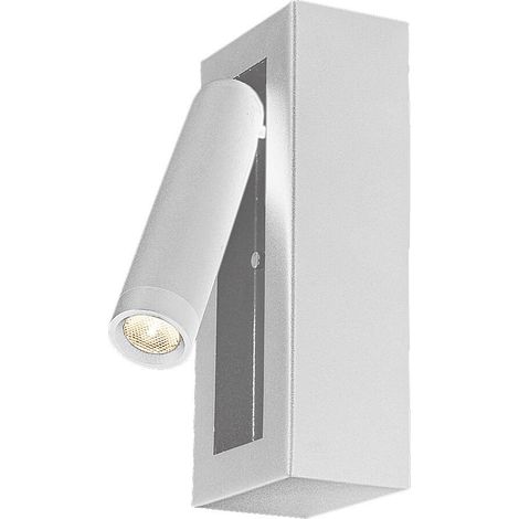Applique murale blanche orientable LED 4W 3000K Gello (1/5)