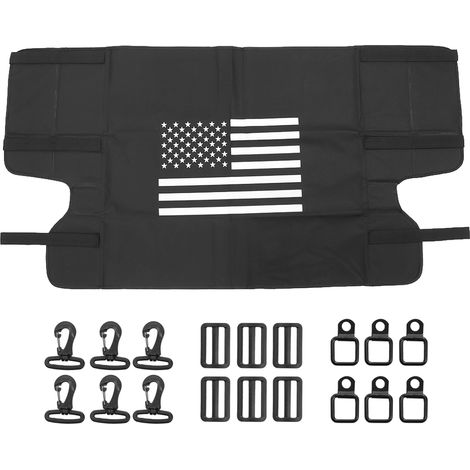 Housse de plateau Cargo Stars and Stripes pour Jeep Wrangler Top ON/Topless (1/5)