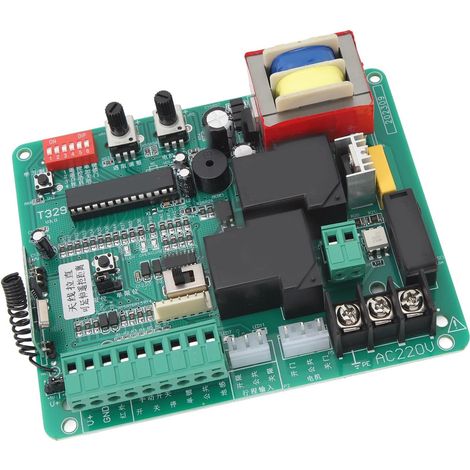 Carte de Commande de Circuit Universelle pour Ouvre-porte Coulissante, Carte de Commande électronique Principale à Forte sensibilité pour Moteur de Portail Coulissant et (220V) (1/5)