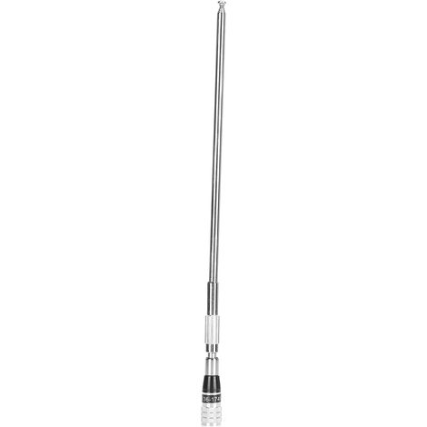 Teleskopantenne – 1 Stück – Metall – Hohe Verstärkung – Für Garmin Alpha Astro GPS – 25 cm bis 108 cm (1/5)