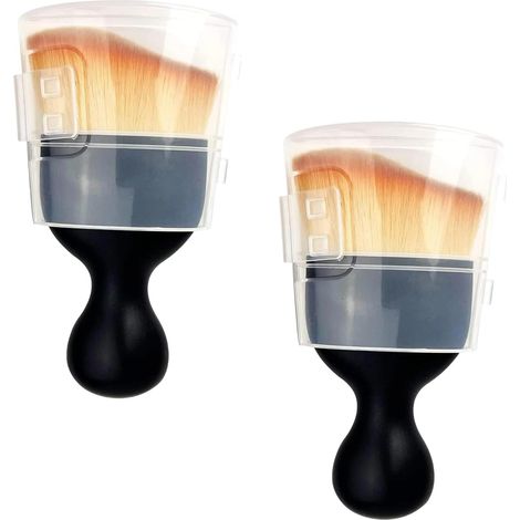 2 Pièces Brosse de Nettoyage Auto, Brosse Douce Anti-Poussière pour Intérieur de Voiture, pour Tableau de Bord