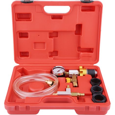 Kit de purge de frein 6 pièces Pompe à vide de purgeur de frein Testeur de vide (1/5)