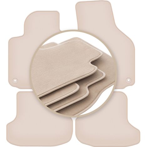 Tapis beige PREMIUM pour : Volkswagen Golf VI cabrio 2011-2016