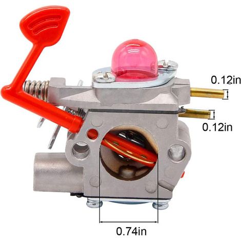 Carburateur WT‑875 pour souffleur MAC MC200VS, P200C, P325 – Puissance de soufflage 200 Mph, réf. 545081855 – Idéal pour le nettoyage des feuilles mortes et des allées (1/5)