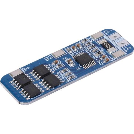 Module de protection pour chargeur de batterie lithium 3S 10A 12V, compatible avec 3 cellules Li-ion 18650 (BMS 10,8V, 11,1V, 12,6V). (1/5)