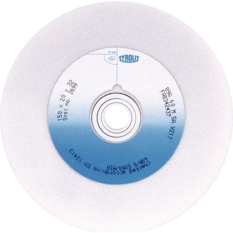 Disque à tronçonner pour banc de ponçage Ø175xL25x32mm 60 AlOxid