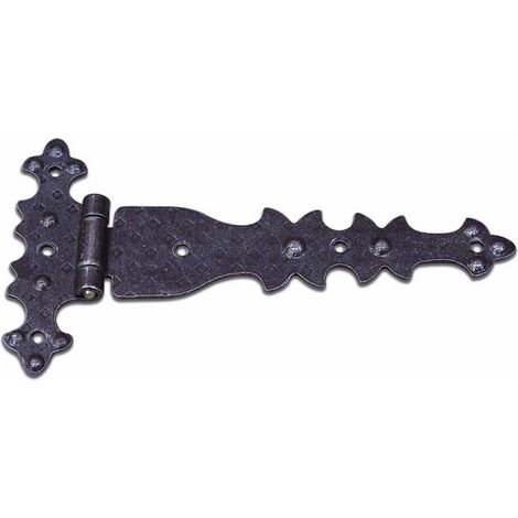 Cerniera In Ferro Battuto Ala Piana Orizzontale Art. 420B 182x92 mm (1/2)