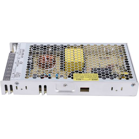 Alimentation à découpage BERM avec indicateur LED, accessoires de commande, 200 W, 90-132 V CA, LRS-200-24 (1/5)