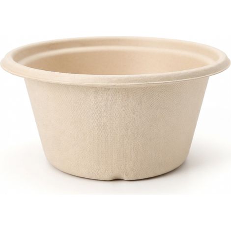 Bol jetable cylindrique à grand diamètre très épais 450 ml