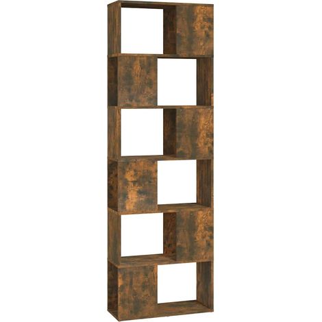 Maison Exclusive - Estantería/divisor de espacios color roble ahu (1/5)