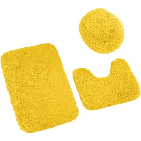 Liquidation, ensemble de tapis de bain lavables en polyester Feimajia (3 pièces) (1/3)
