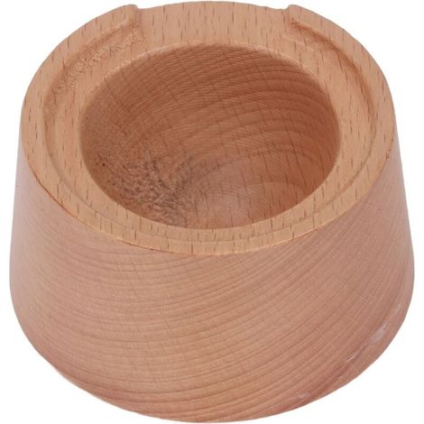 Sturdy and practical wooden coffee capsule refill holder, coffee powder holder compatible with various coffee capsules, for home, office and cafes (1/4)