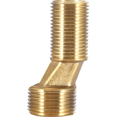 Raccord hexagonal en laiton NPT 3/4" x 1/2" pour tuyau d'eau - Accessoires de raccordement