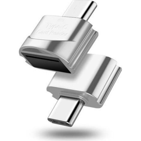 Lecteur De Carte Micro-SD - Adaptateur USB Type-C Vers TF - Pour Ordinateur Portable Et Appareils OTG - 2 Pièces