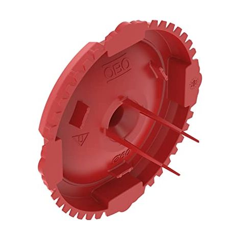OBO UP LOT DE 50 COUVERCLES DE SIGNALISATION POUR BOÎTES ENCASTRÉES Ø 60 MM PE OBO BETTERMANN