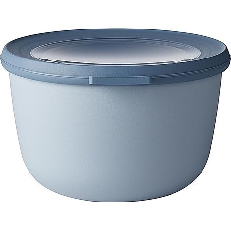 Bol Multifonction Rond - Boîte Conservation Alimentaire avec Couvercle - Convient comme Boîte de Hermétique pour le Réfrigérateur, Micro-ondes (1/4)