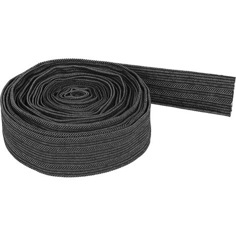 Manchon de protection en denim 7,5 m pour câble de soudure et flexible hydraulique (1/5)