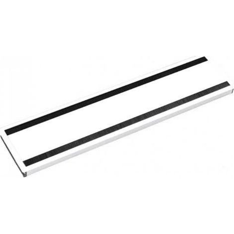 HERRAJES ALK pasacable modelo keisi con tapa reversible blanco (1/2)