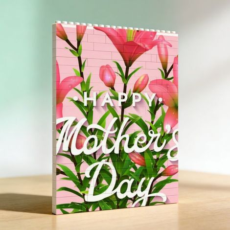Cadre en briques à faire soi‑même pour couples, cadeau d’anniversaire (1/5)
