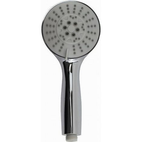 TRADE SHOP - Doccetta Doccino Rotondo Bagno Soffione Doccia Cornetta Moderno 25 X 12 Cm 69105 - (1/2)