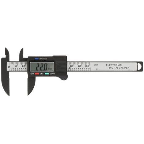 Digital Caliper, Practical Vernier Caliper 100mm Easy to Carry, for Archaeological Jewelry Measuring, DIY Measuring at Home and School (1/5)