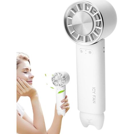 Filiyano-Ventilateur portable rechargeable, unité de refroidissement personnelle portable, ventilateur à piles, ventilateur de poche, idéal pour (1/4)