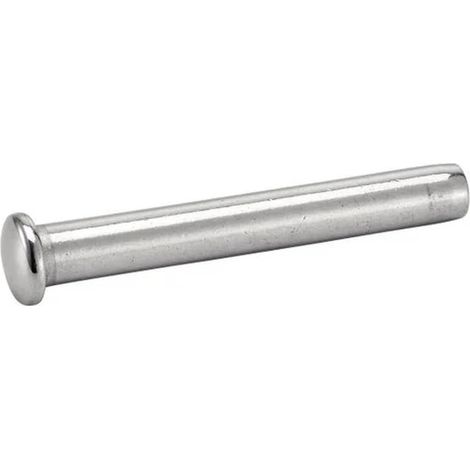 5 Terminaisons à Sertir Tête Cylindrique Bombée Petit Modèle 6 mm - Inox A4 - D-Work
