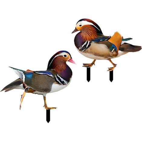 2 Stück Teiliges Acryl Enten Stecker Wetterfest Robust für
