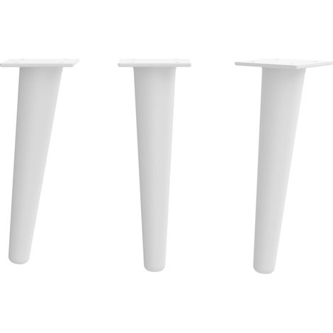 2er Set Füße DANNA 230mm Weiß (1/3)