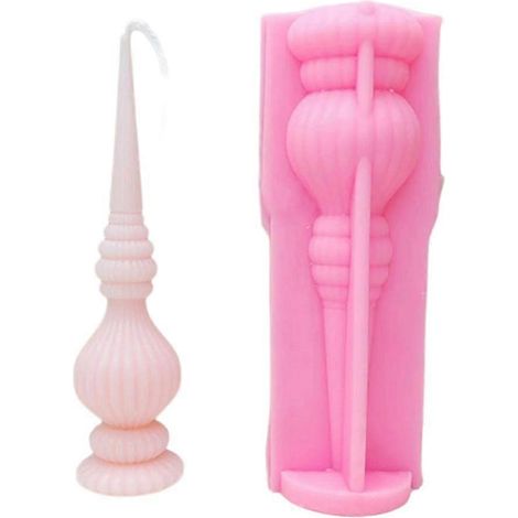 Fabrication de bougies, réutilisation de bougies, moules 3D en époxy, moules en silicone (1/4)