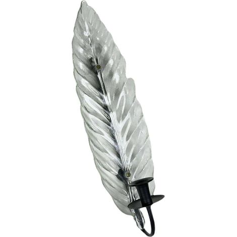 Wandkerzenhalter mit Eisenrahmen, Modell 24W364, für die Heimdekoration (1/5)
