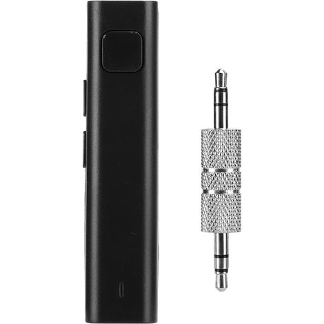 Tragbarer Auto-Audio-Adapter mit Bluetooth 4.2 (schwarz) (1/5)