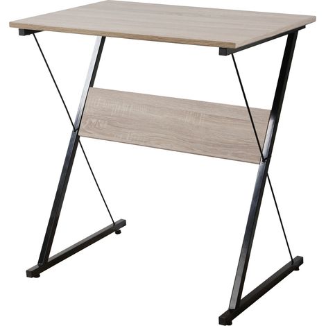 Nordlys - Bureau Informatique Pliable Industriel Bois (1/3)