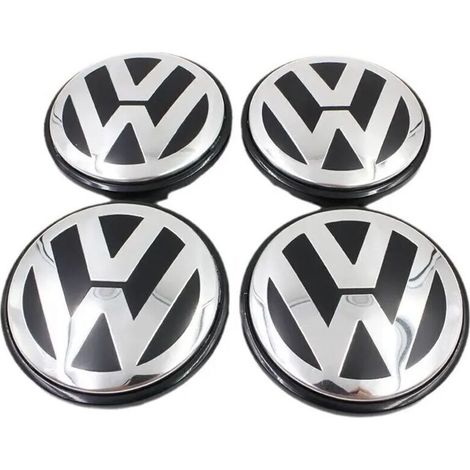 Lot de 4 cache-moyeux d’origine pour jantes aluminium,56mm (1/2)
