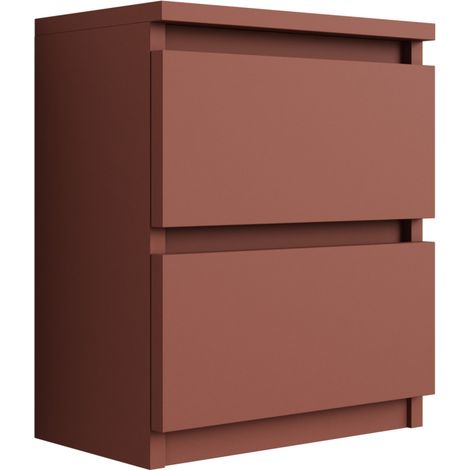 Colonne salle de bain, 2 portes, 1 tiroir, 140 × 30 × 30 cm, Chêne Sonoma, blanc mat (1/5)