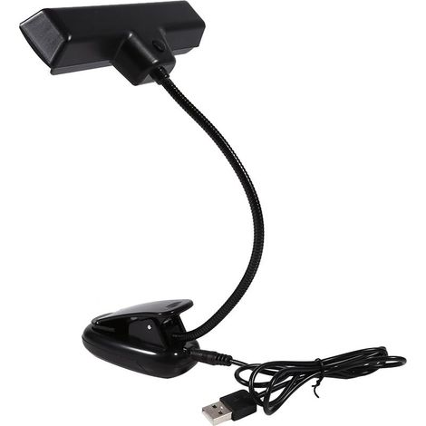 Lampe de Lecture Bureau Portable à 10 LED, pour Pupitres, Pianos, (1/4)