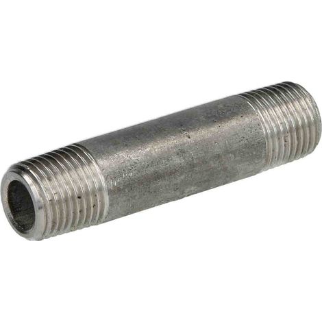 Mamelon fileté Inox à visser MM3/8 - Lg 40mm