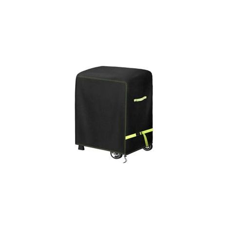 Housse Barbecue Exterieur, 420D Oxford Bache Barbecue Exterieur Protection 90 x 70 x 110 cm, Anti-Vent/Solei/l'eau, Housse Plancha Convient la Plupart des Grills (1/5)