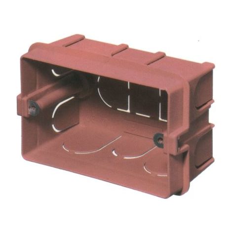 SCATOLA RETTANGOLARE INCASSO MOD. 6/7P ELETTROCANALI PZ 10,0