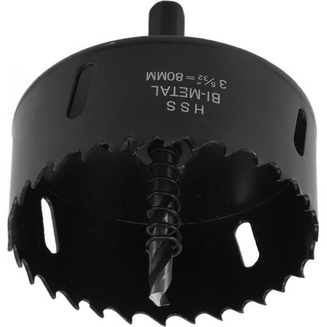 Scie cloche ronde 10 mm bimétallique pour mangeoires en plastique et en bois destinées à l'élevage de volailles (1/5)