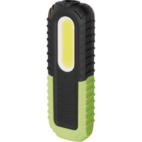 Emos Akku-Arbeitslampe Schwarz und Grün LED (1/5)