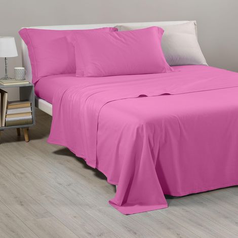 Parure de lit avec Housse de Couette 100% Coton – 2 Taies d’Oreiller 50x80 cm, Linge de Lit Confortable et Elégant - Housses de Couettes Pour 1 Personne ou 2 Personnes (1/5)