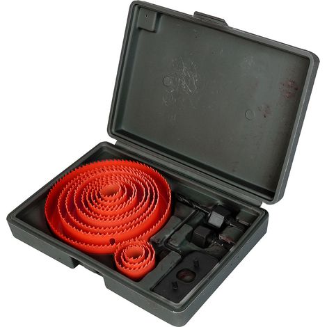 Ensemble de 12 scies cloches avec accessoires® WORKPRO (1/2)